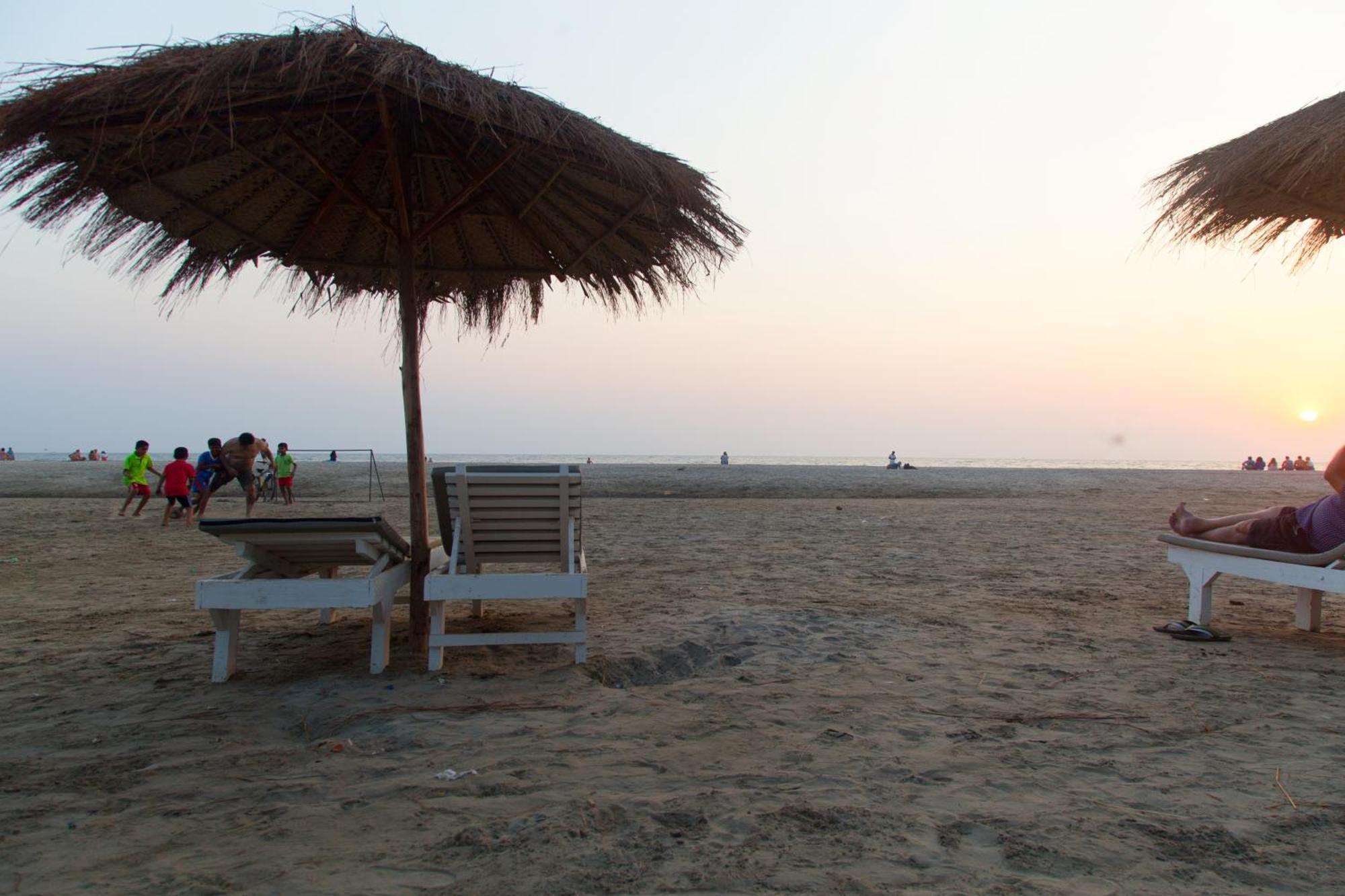 Beach Villa Morjim Luaran gambar